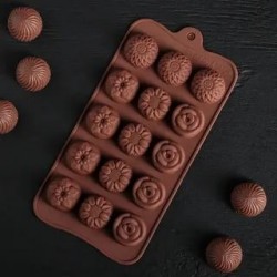 Форма для шоколада «Клумба...