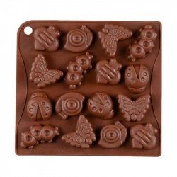 Форма для шоколада «Насекомые»