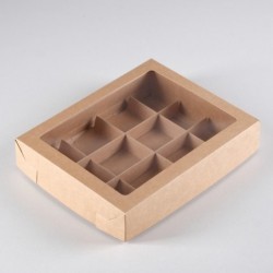 Коробка для конфет 19×15×3,...