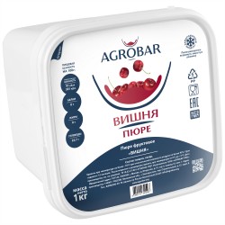 Пюре Вишня Agrobar, 1 кг